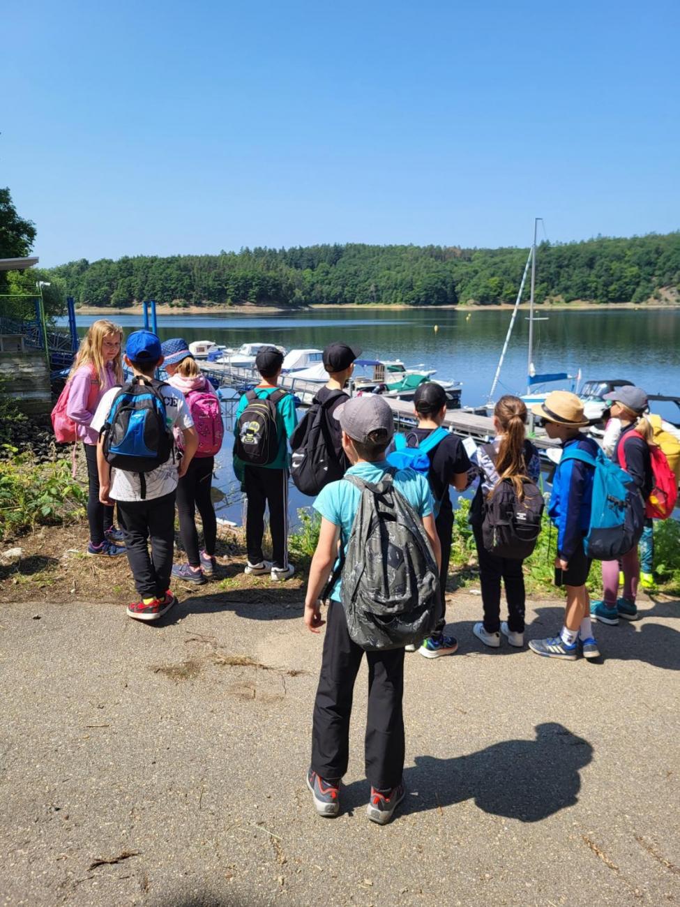 Výlet 3.C - Dalešická přehrada