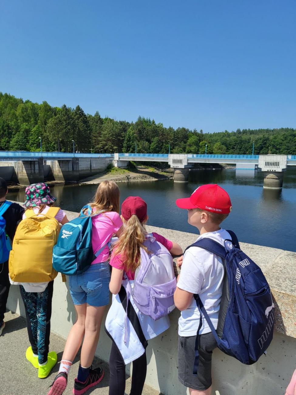 Výlet 3.C - Dalešická přehrada