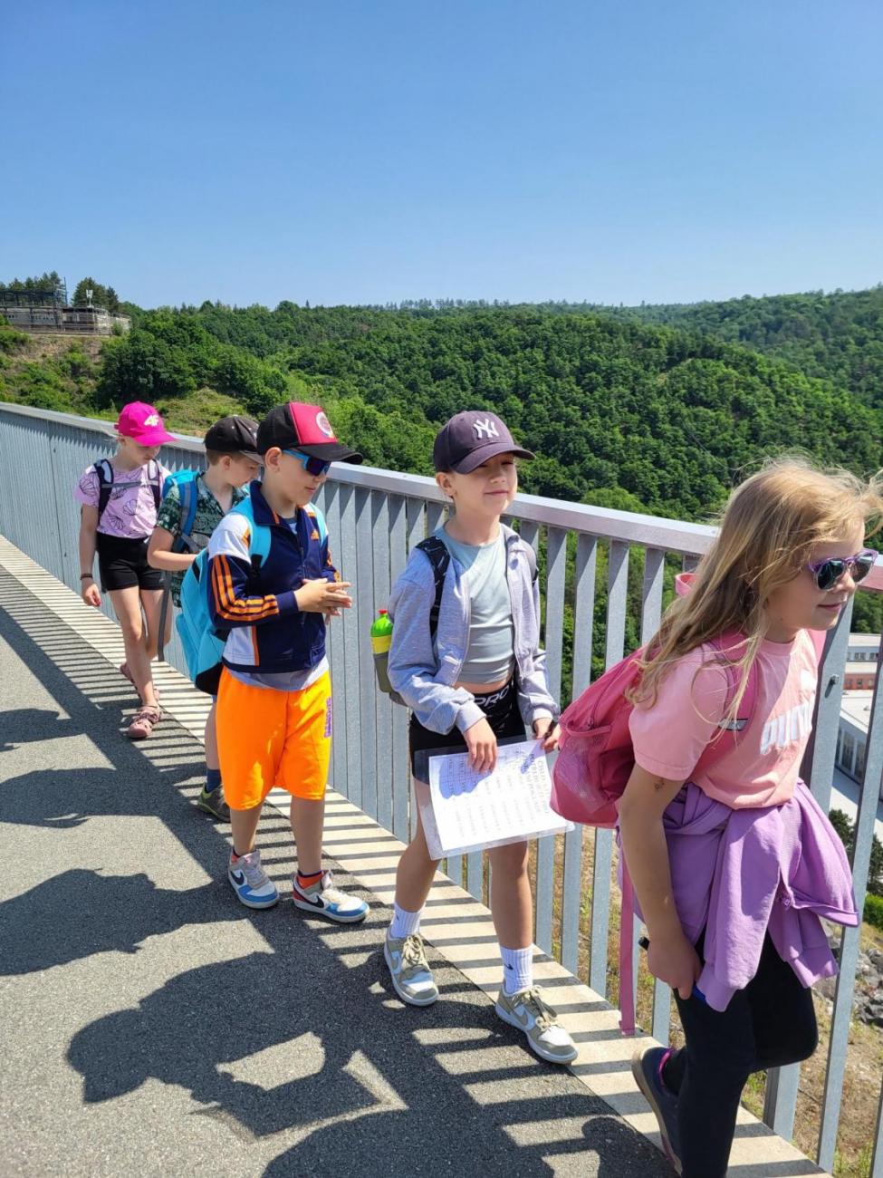 Výlet 3.C - Dalešická přehrada