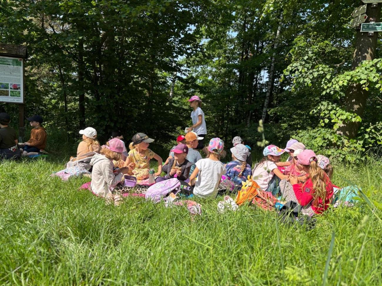 Školní výlet na Zaječí skok 1.B