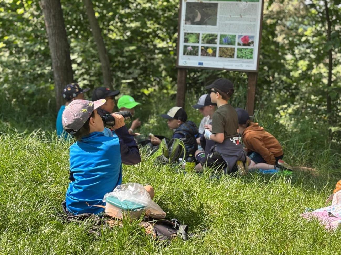 Školní výlet na Zaječí skok 1.B