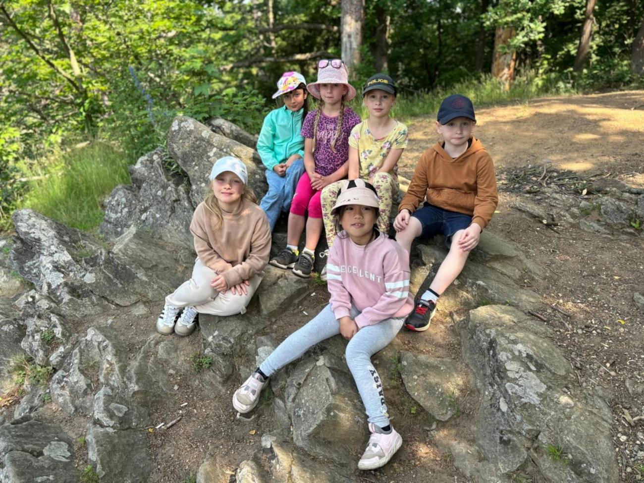 Školní výlet na Zaječí skok 1.B