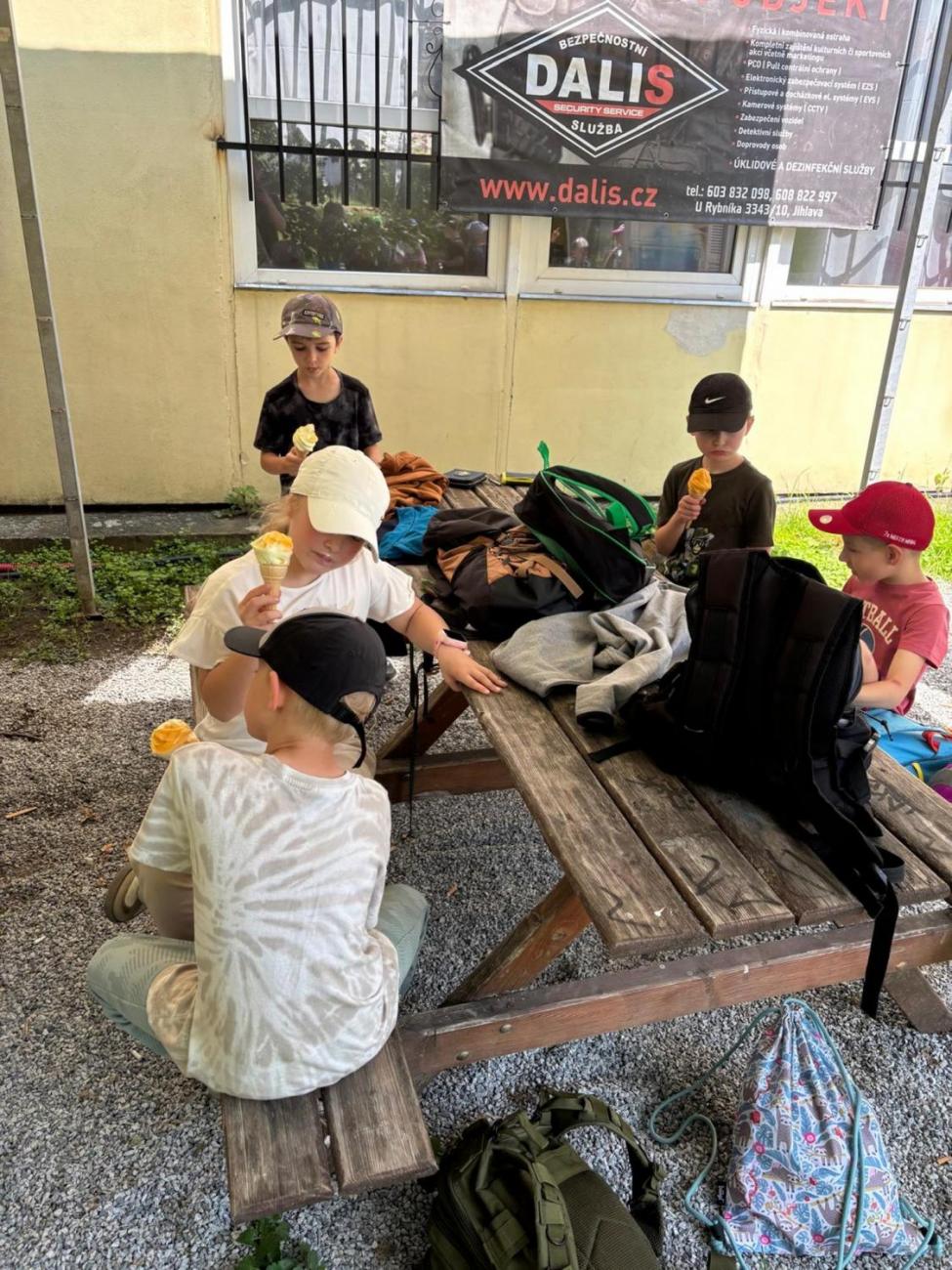 Školní výlet na Zaječí skok 1.B