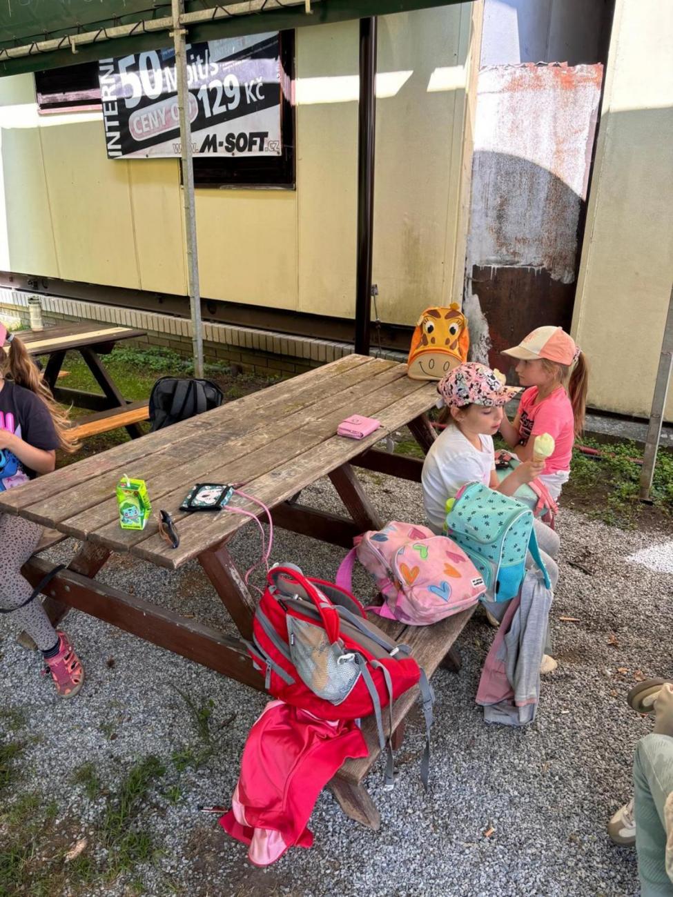 Školní výlet na Zaječí skok 1.B