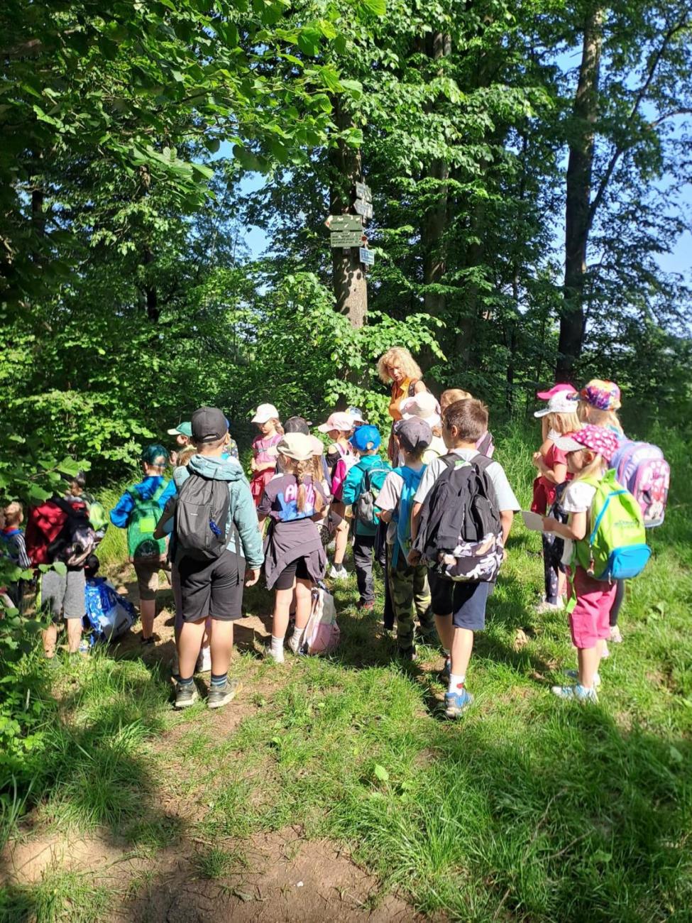 Výlet na Zaječí skok a na statek do Rantířova  1.C