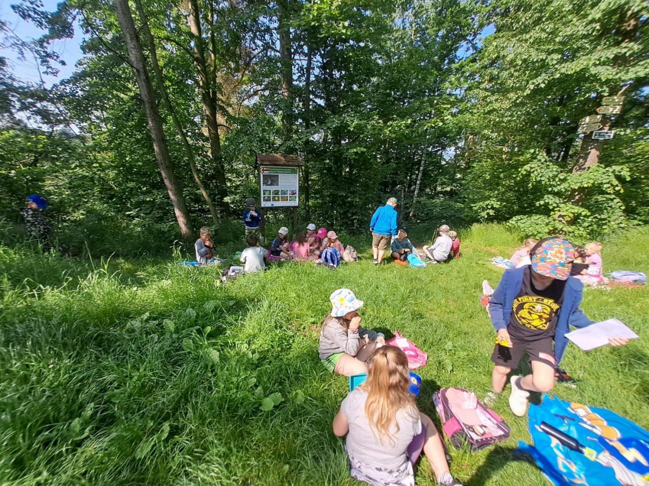 Výlet na Zaječí skok a na statek do Rantířova  1.C