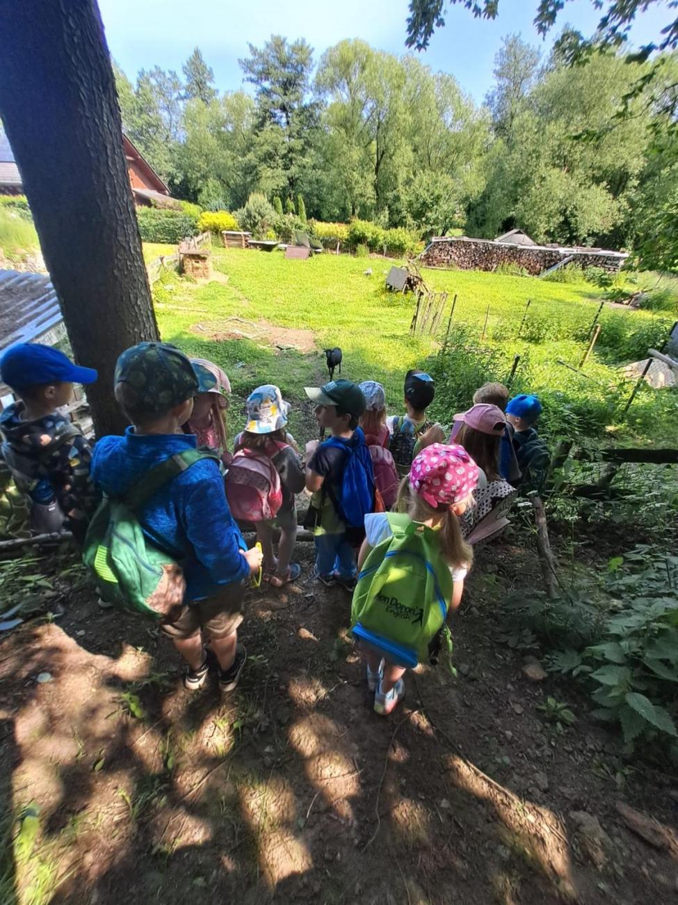 Výlet na Zaječí skok a na statek do Rantířova  1.C