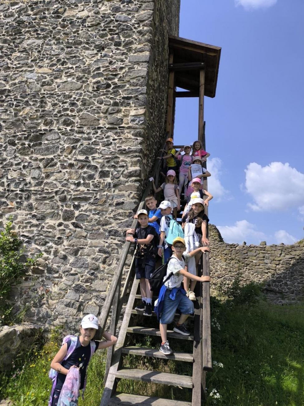 Výprava na zříceninu hradu Rokštejn – třída 2.A