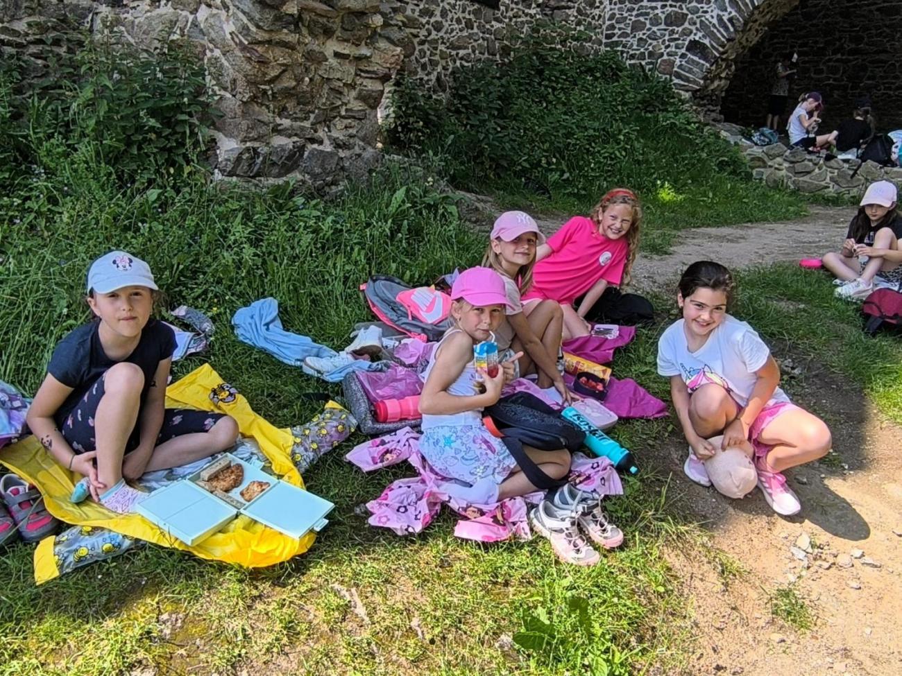 Výprava na zříceninu hradu Rokštejn – třída 2.A