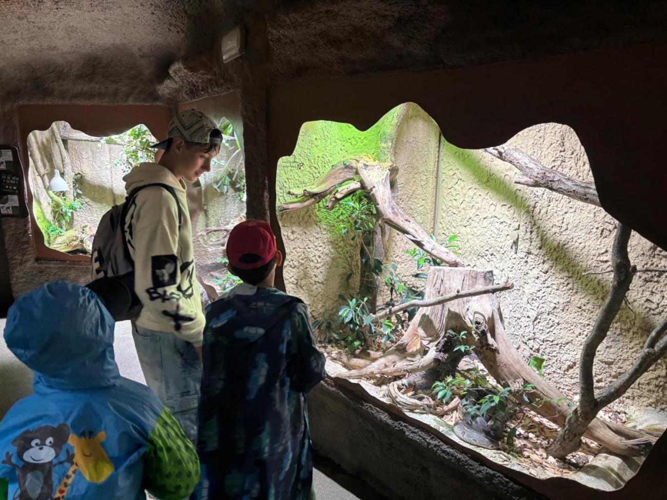 1.B - Návštěva zoologické zahrady s deváťáky