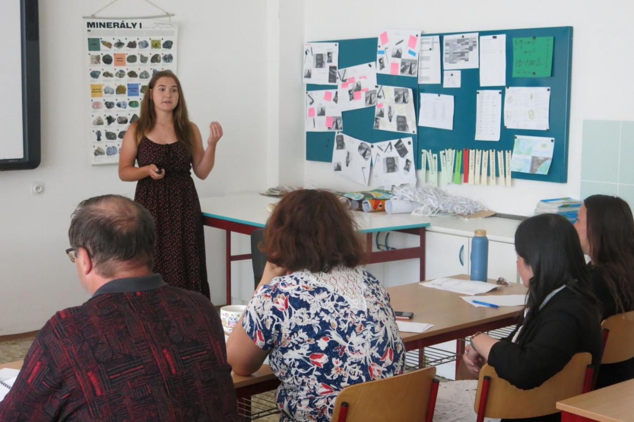 Deváťáci prezentují své ročníkové práce