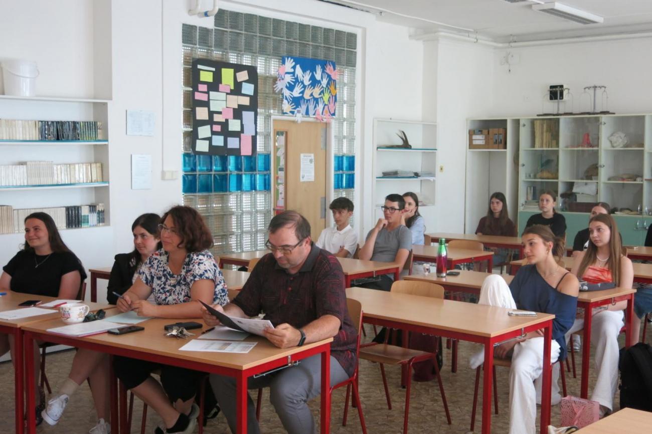 Deváťáci prezentují své ročníkové práce