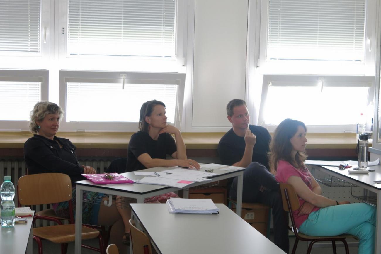 Deváťáci prezentují své ročníkové práce