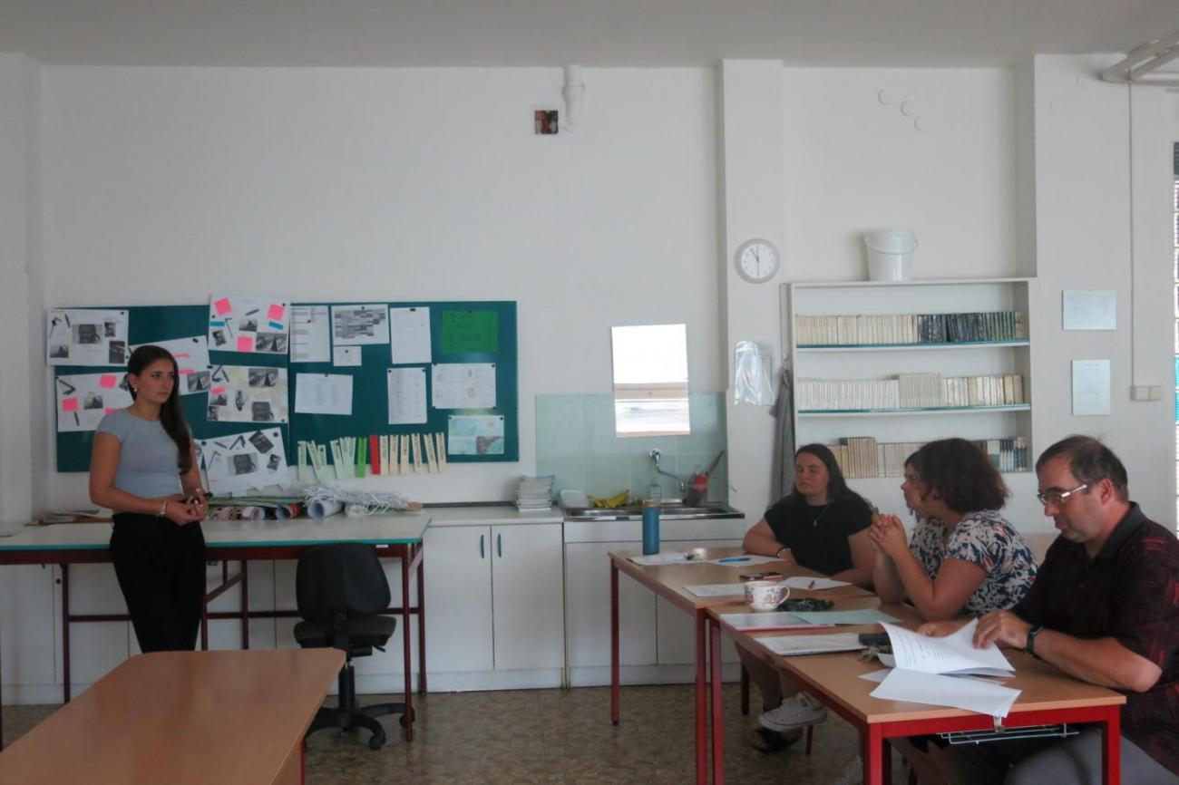 Deváťáci prezentují své ročníkové práce