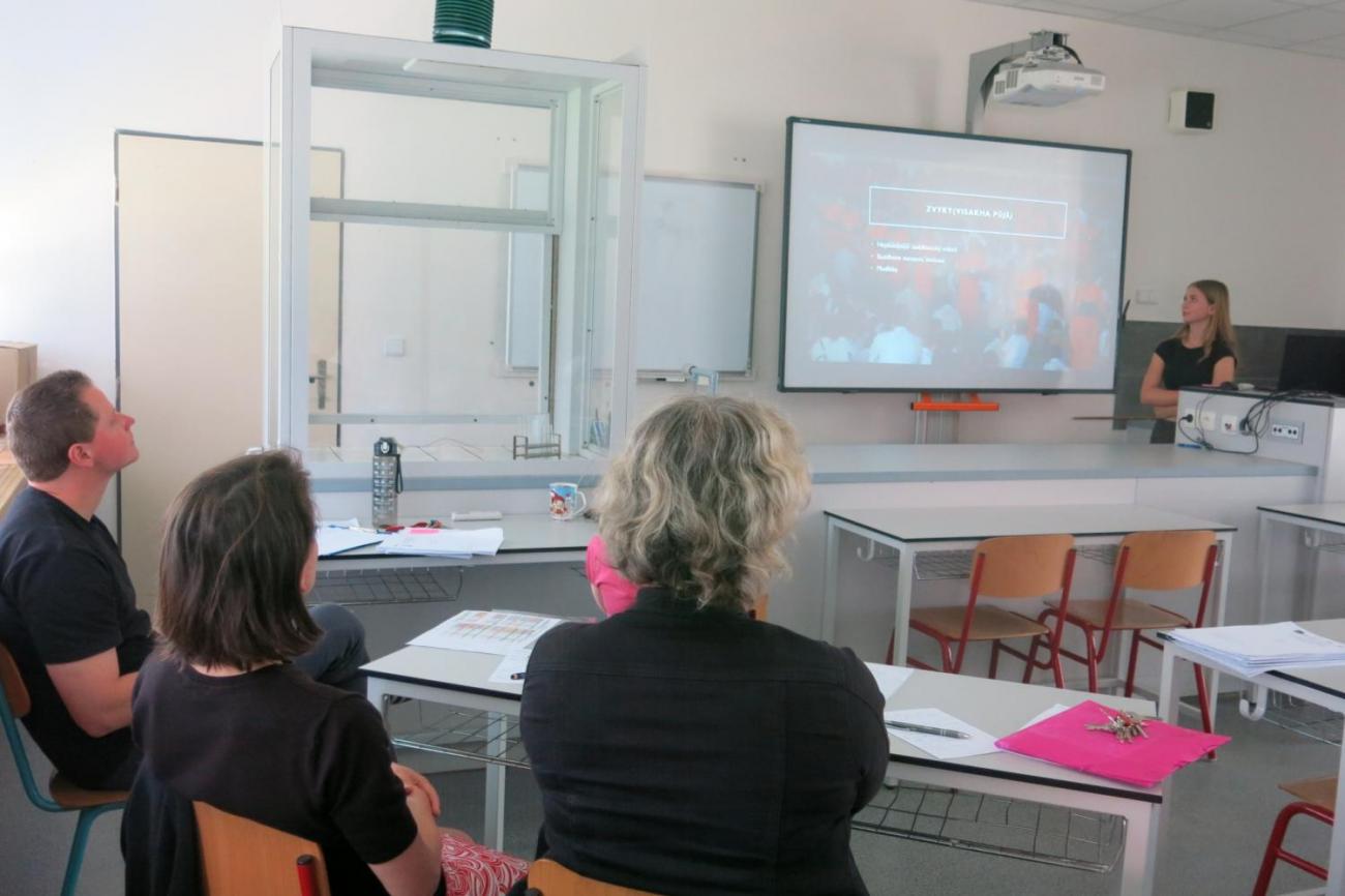 Deváťáci prezentují své ročníkové práce