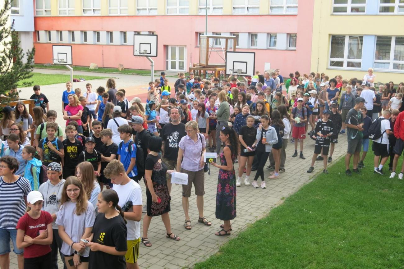 Sportovní den na závěr školního roku