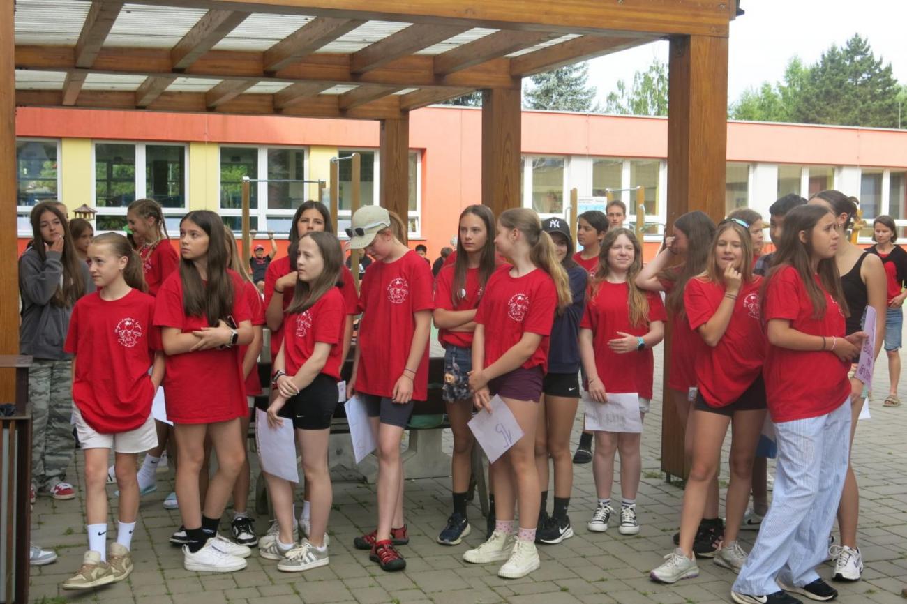 Sportovní den na závěr školního roku