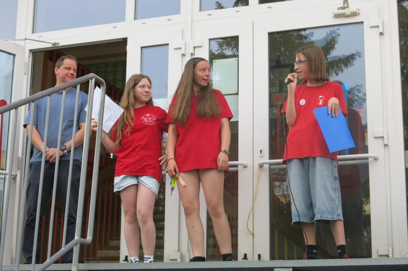 Sportovní den na závěr školního roku