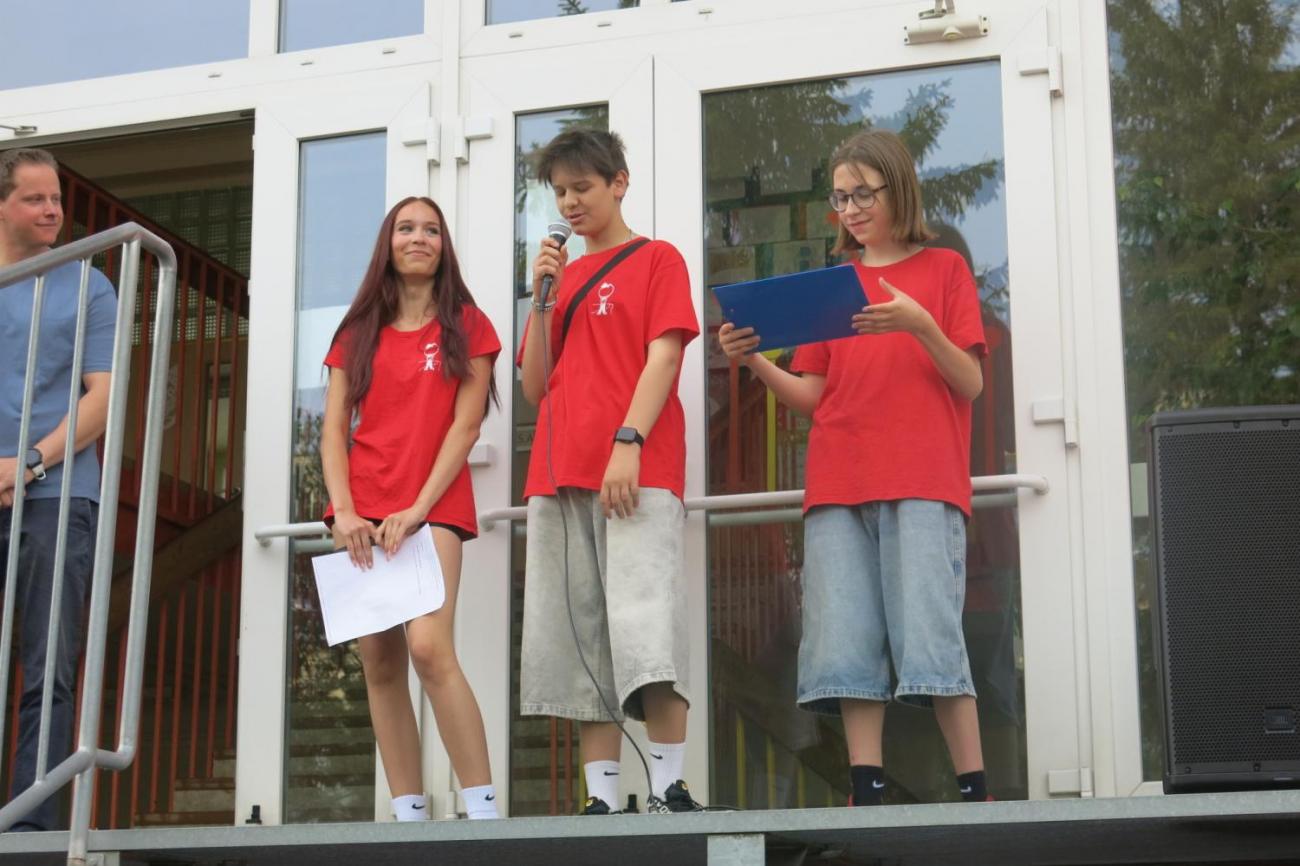 Sportovní den na závěr školního roku