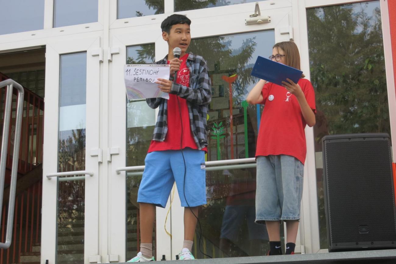 Sportovní den na závěr školního roku