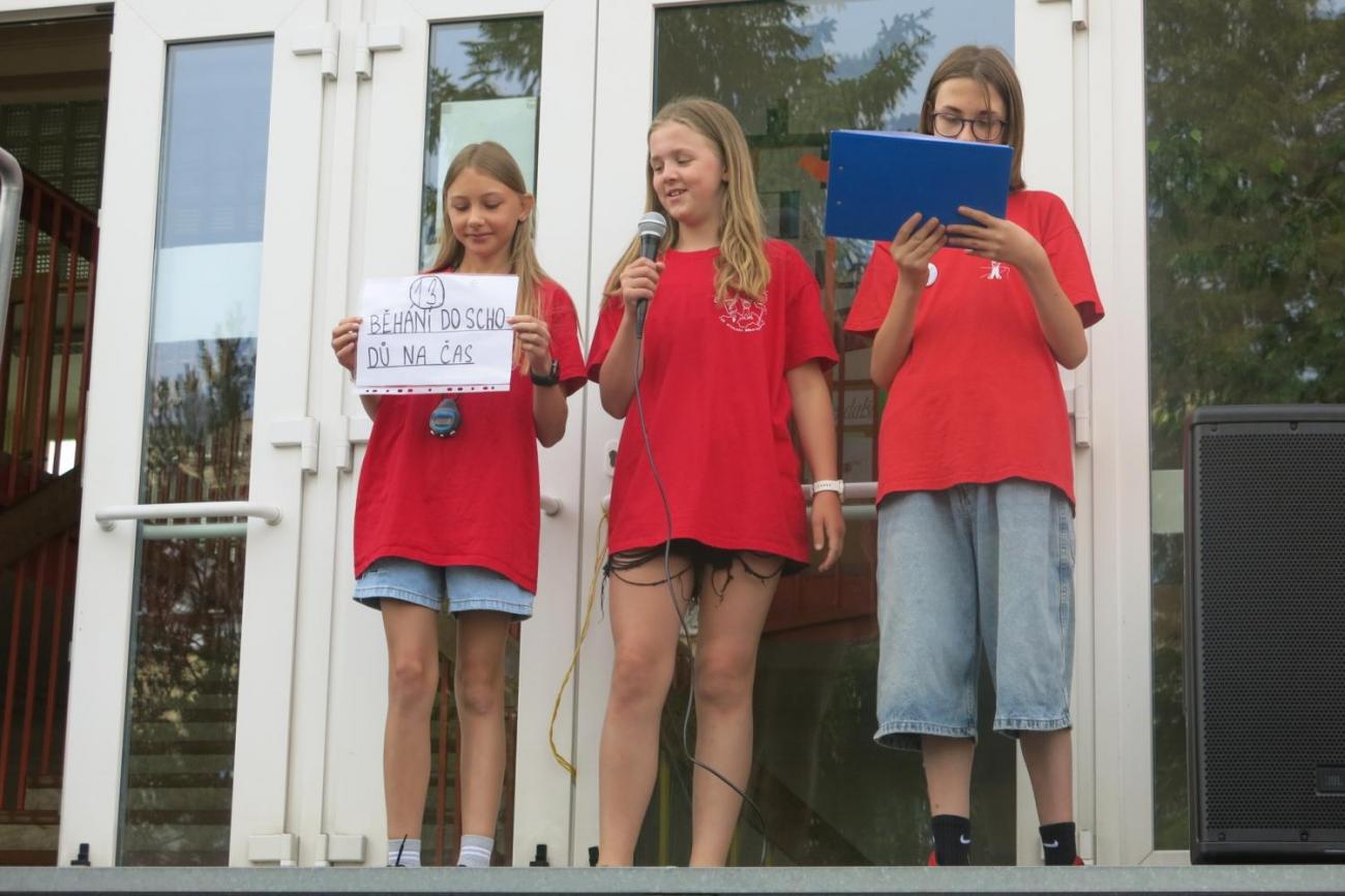 Sportovní den na závěr školního roku