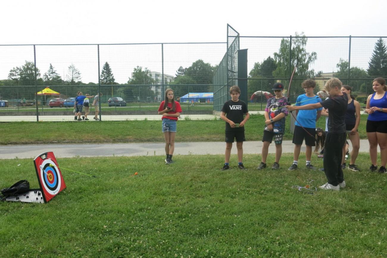 Sportovní den na závěr školního roku