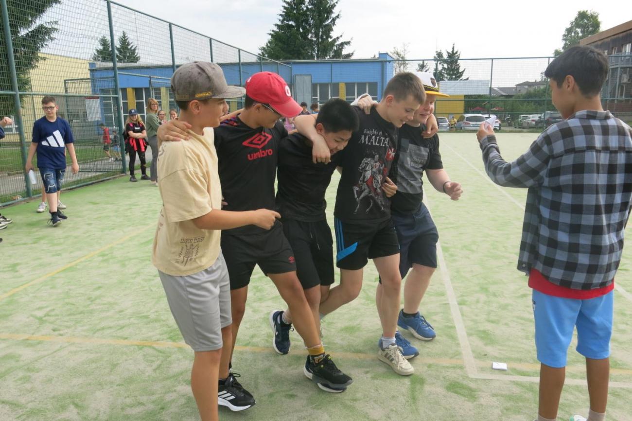 Sportovní den na závěr školního roku