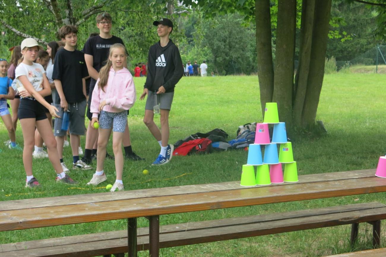 Sportovní den na závěr školního roku