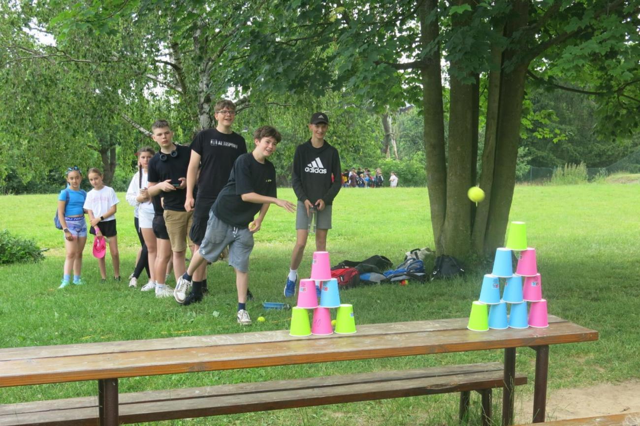 Sportovní den na závěr školního roku