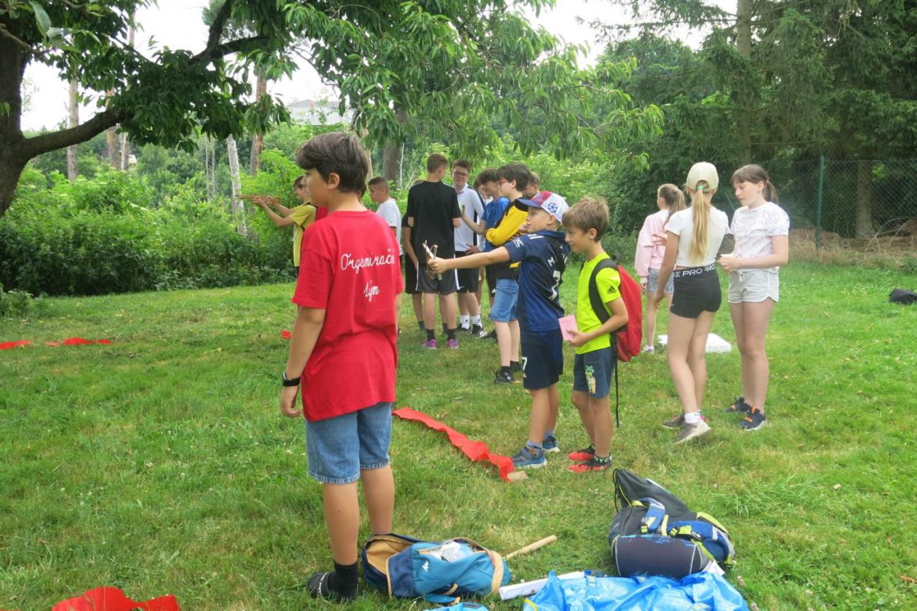 Sportovní den na závěr školního roku