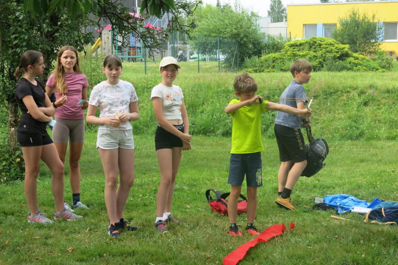 Sportovní den na závěr školního roku