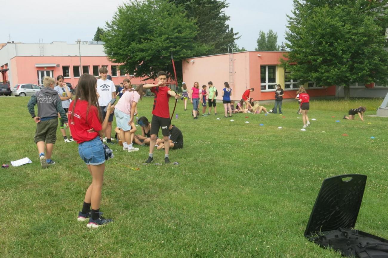 Sportovní den na závěr školního roku