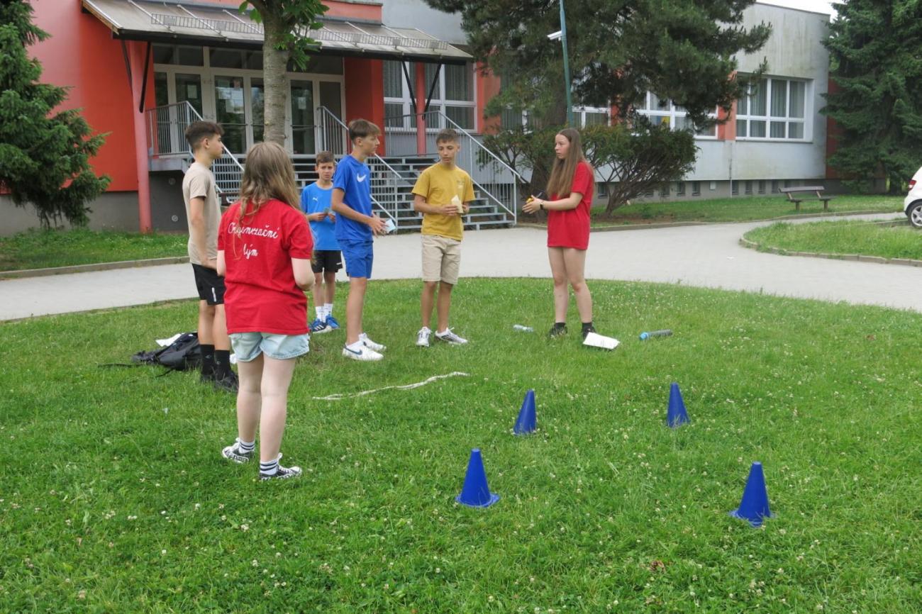 Sportovní den na závěr školního roku