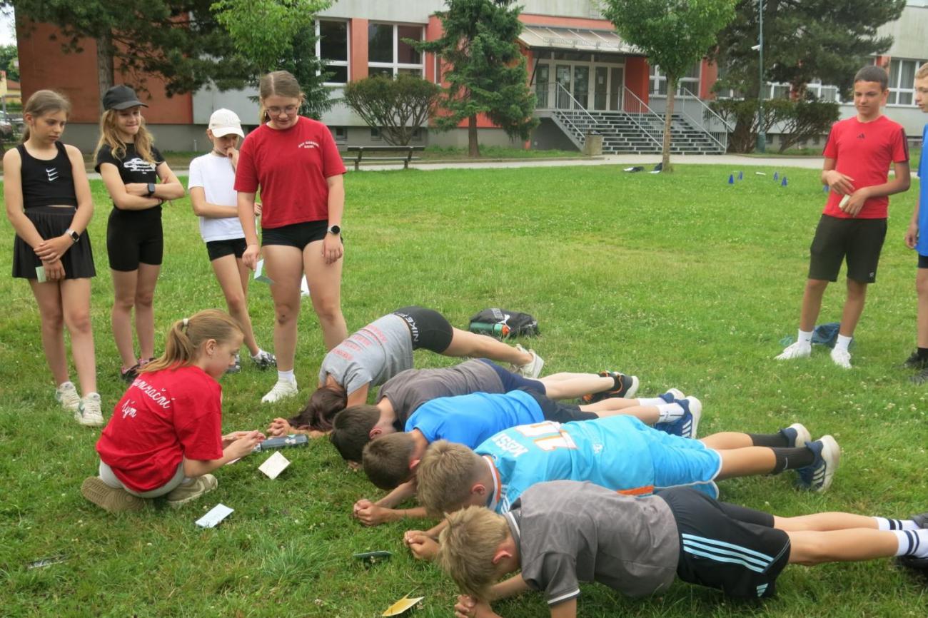 Sportovní den na závěr školního roku