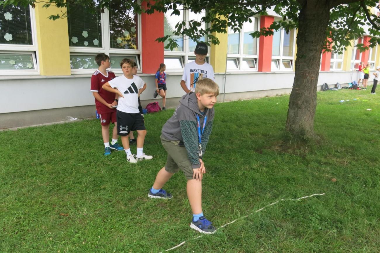 Sportovní den na závěr školního roku
