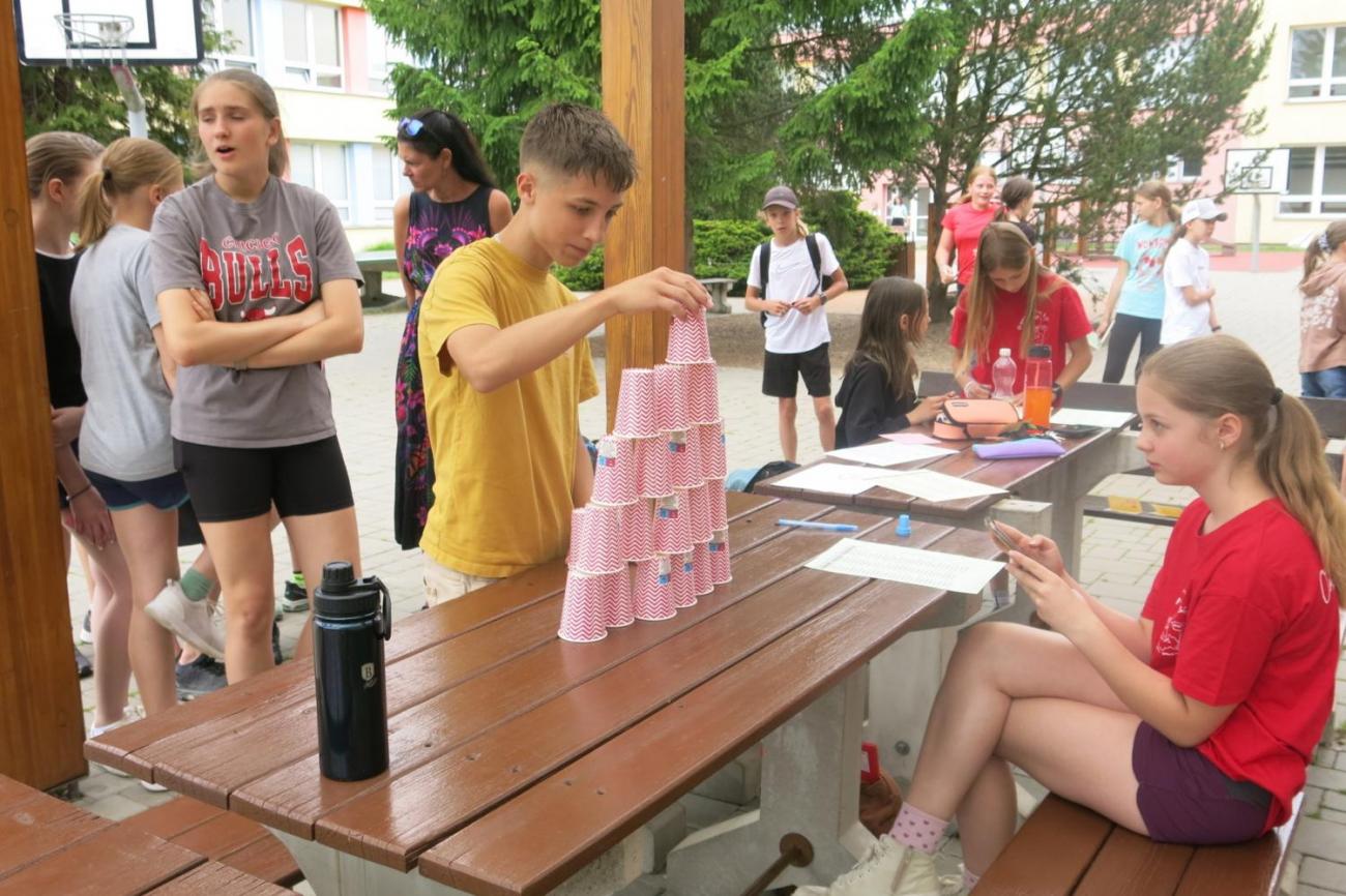 Sportovní den na závěr školního roku