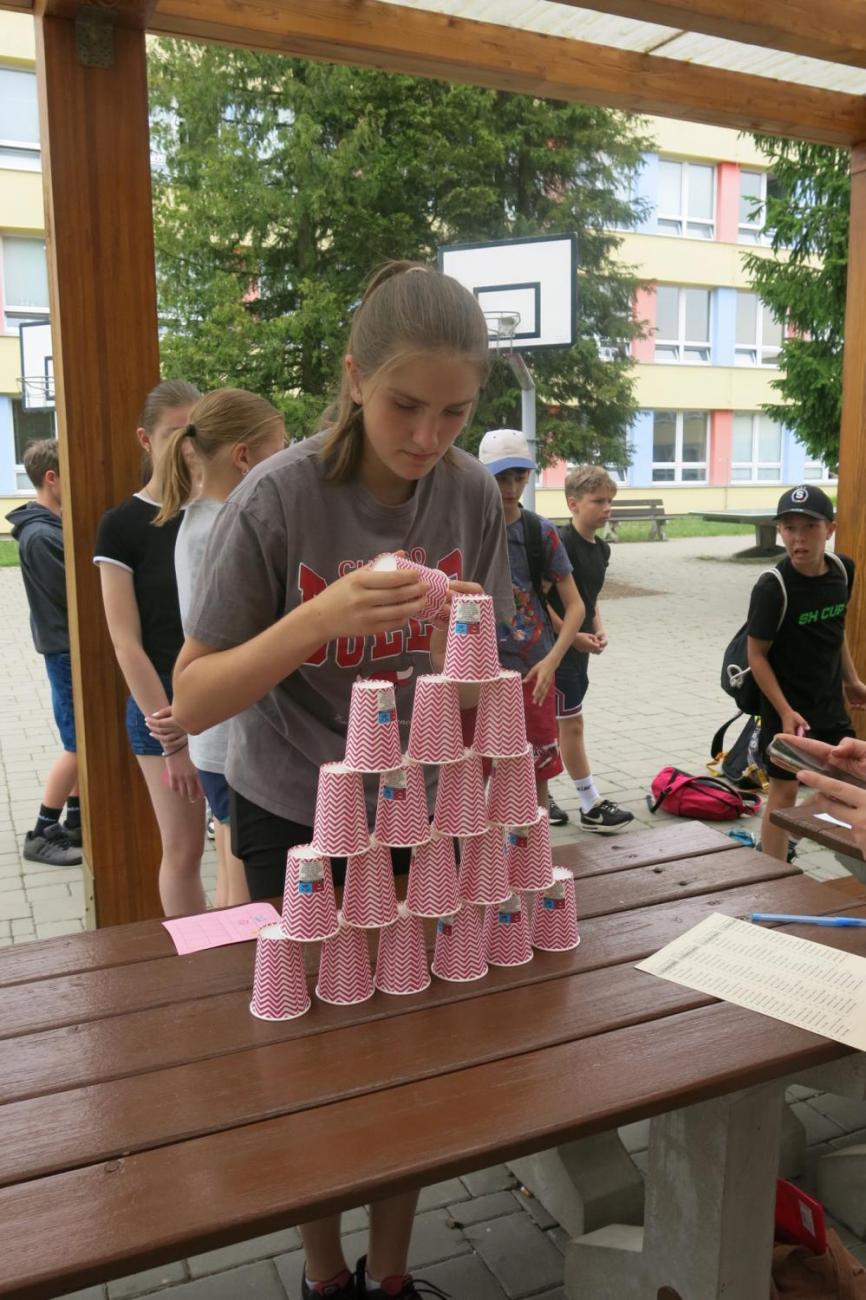 Sportovní den na závěr školního roku