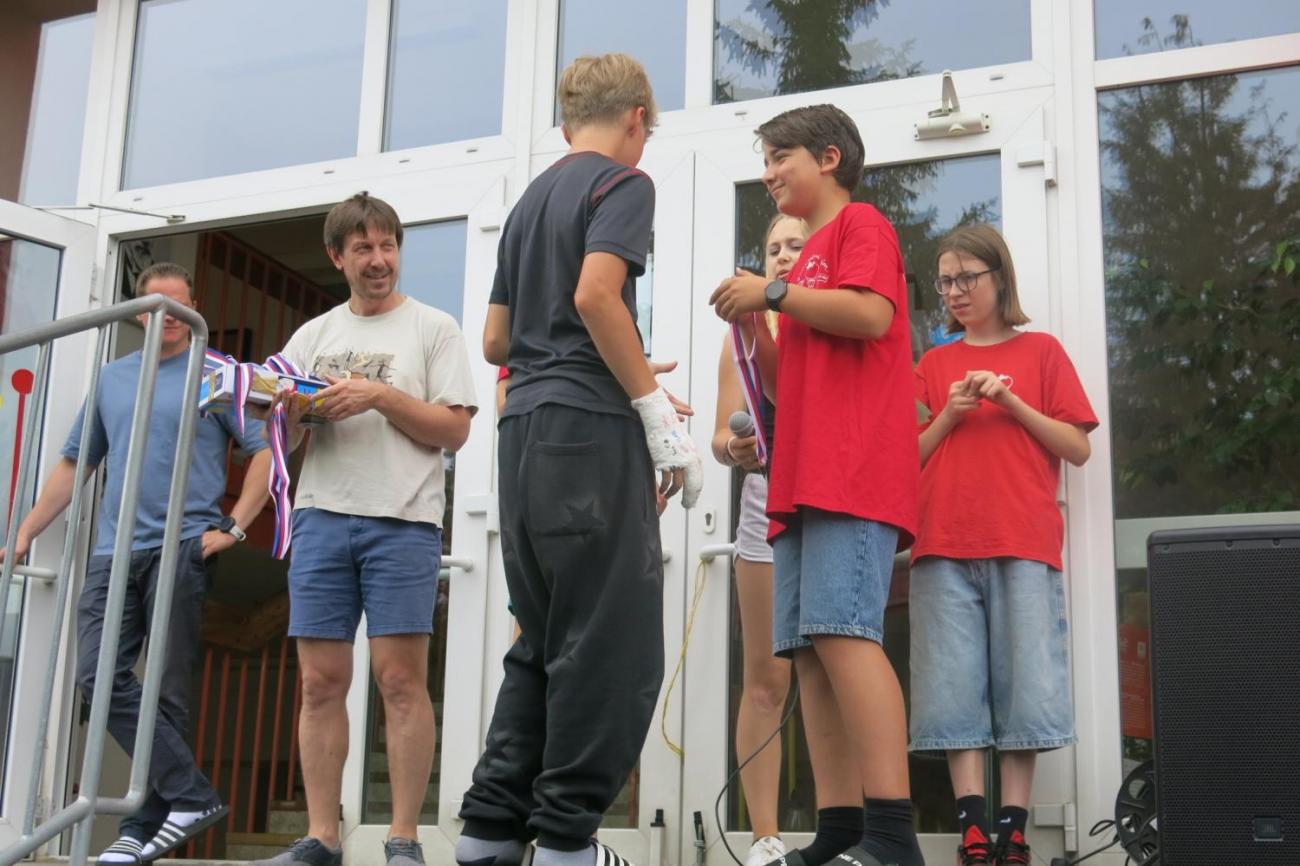 Sportovní den na závěr školního roku