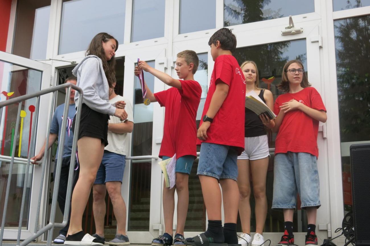 Sportovní den na závěr školního roku