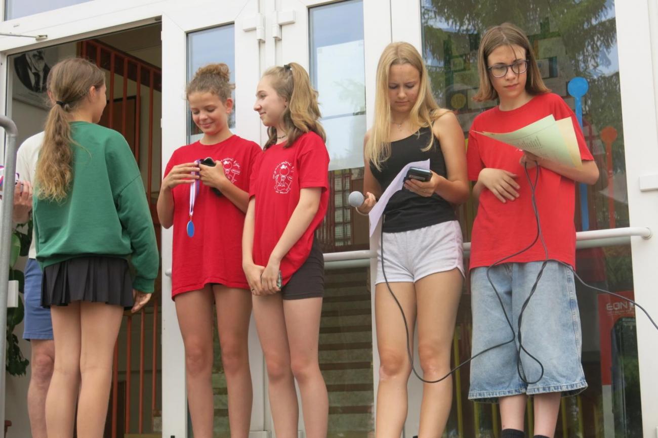 Sportovní den na závěr školního roku