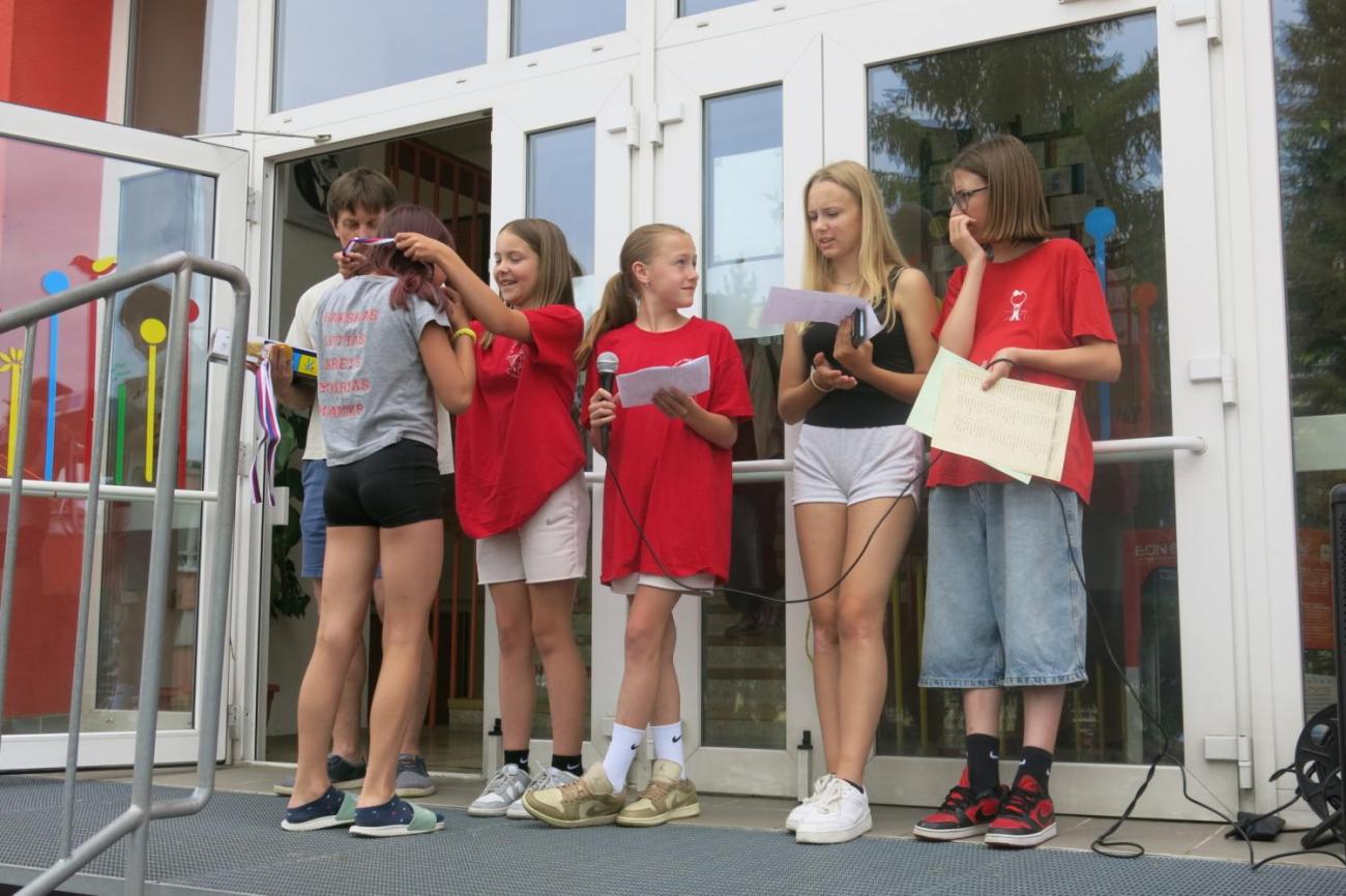 Sportovní den na závěr školního roku