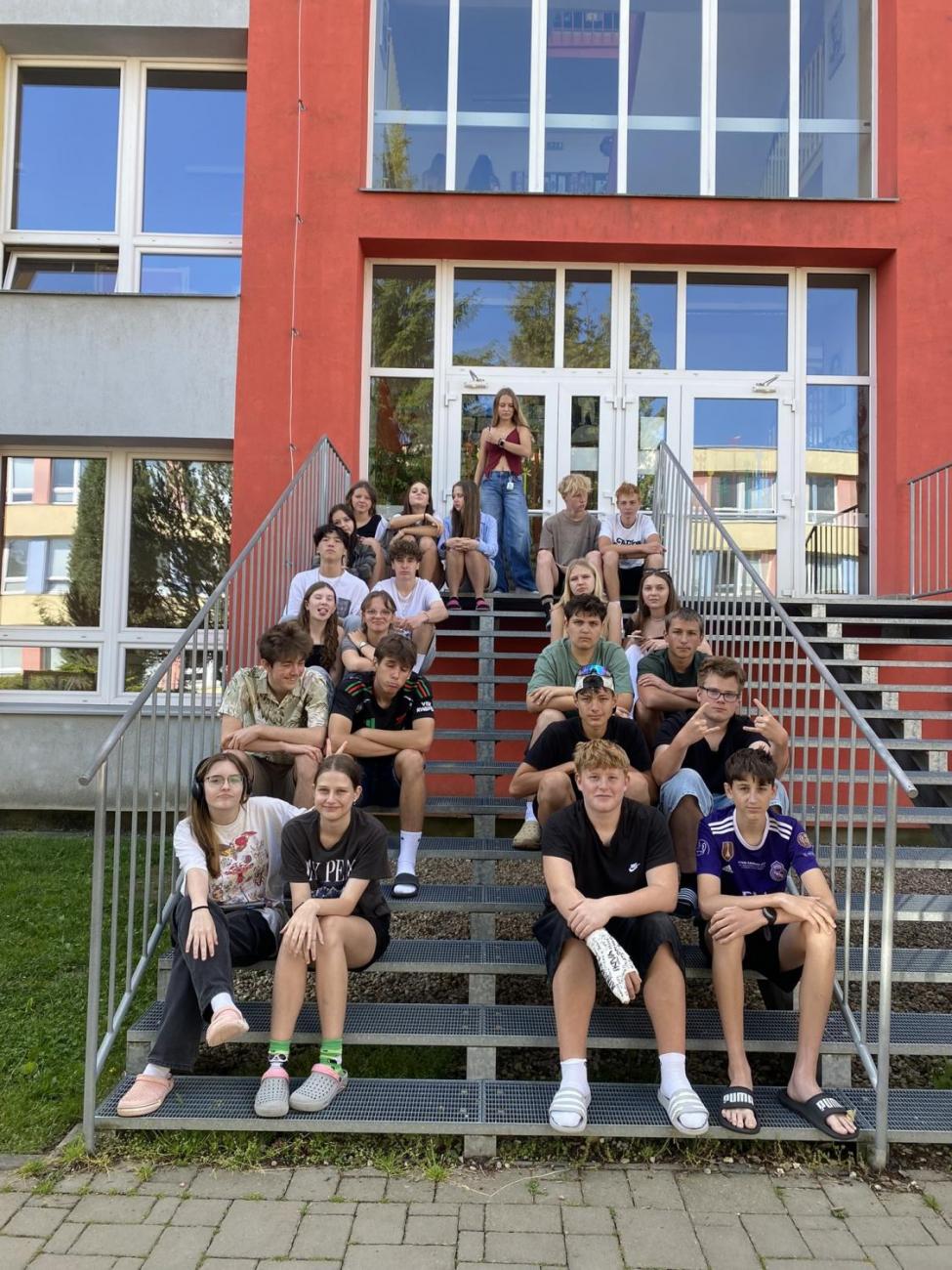 Spolupráce 1.B a 9.B