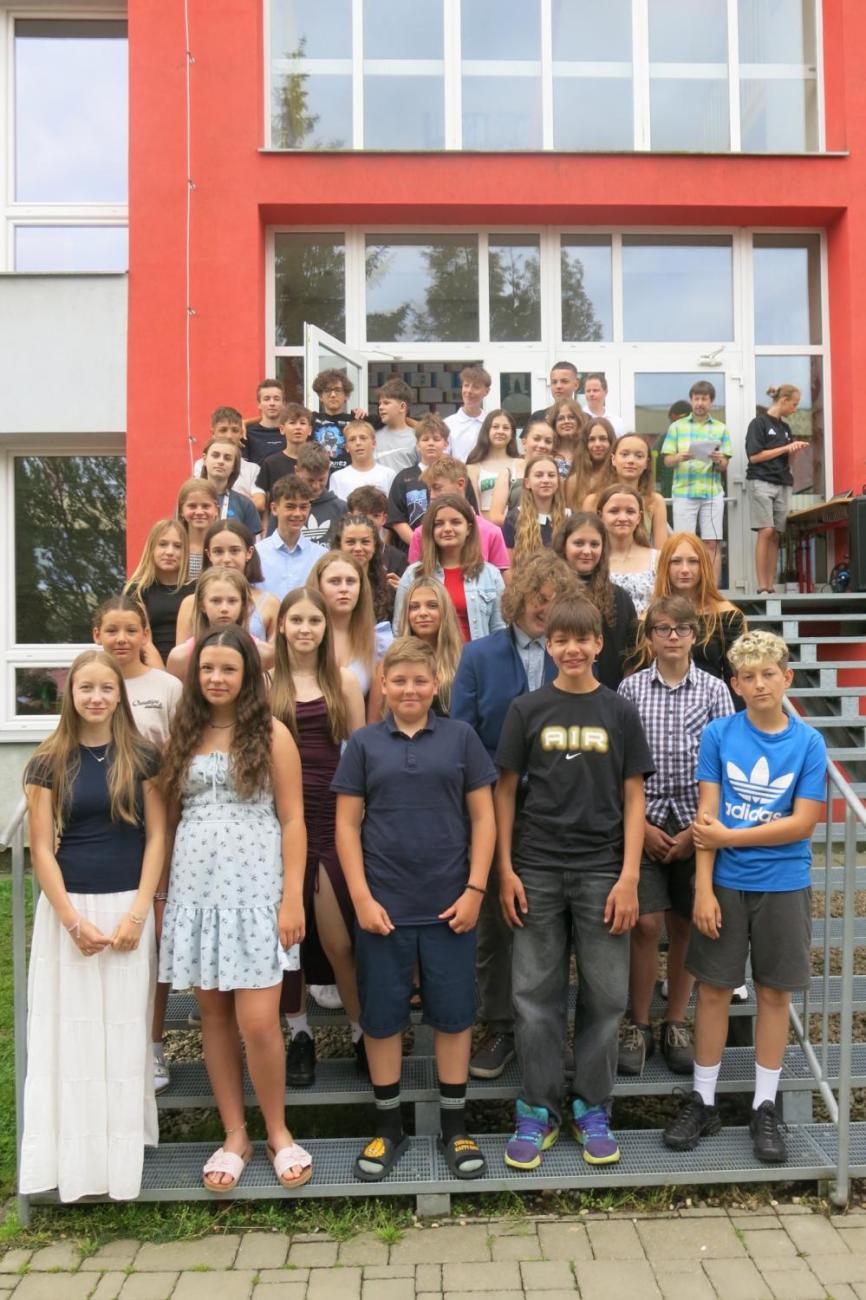 Rozloučení se školním rokem a s našimi deváťáky