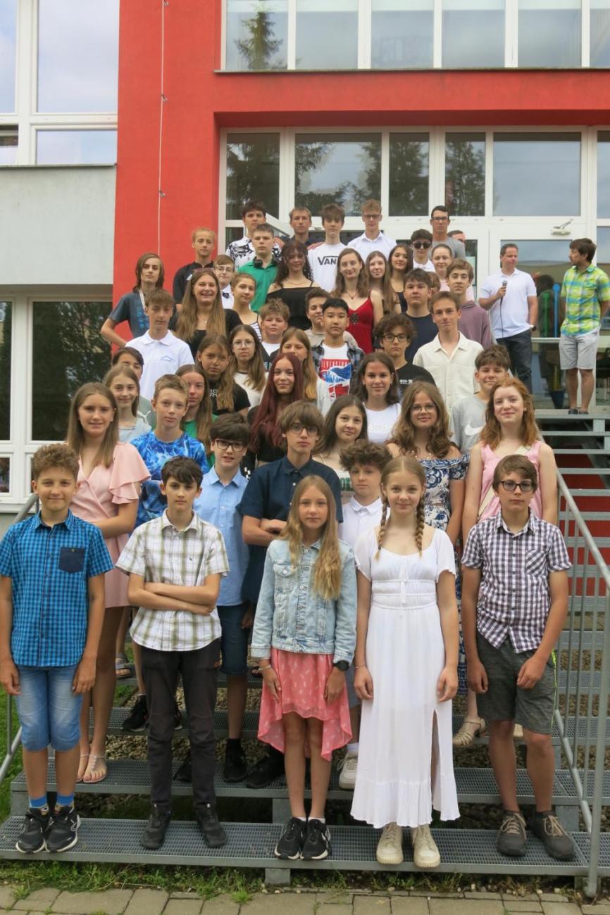 Rozloučení se školním rokem a s našimi deváťáky
