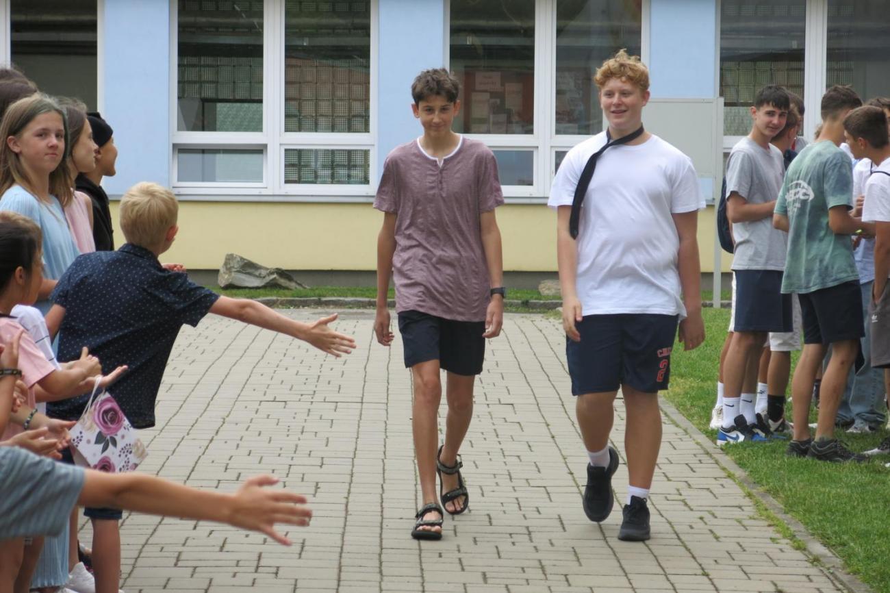 Rozloučení se školním rokem a s našimi deváťáky