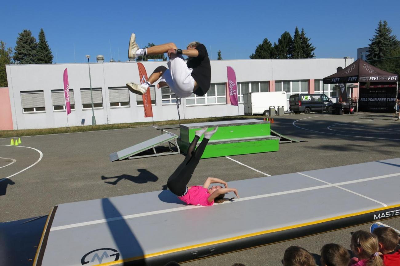 BACK TO SCHOOL – SPORTOVNĚ-MOTIVAČNÍ PROGRAM NA NAŠÍ ŠKOLE