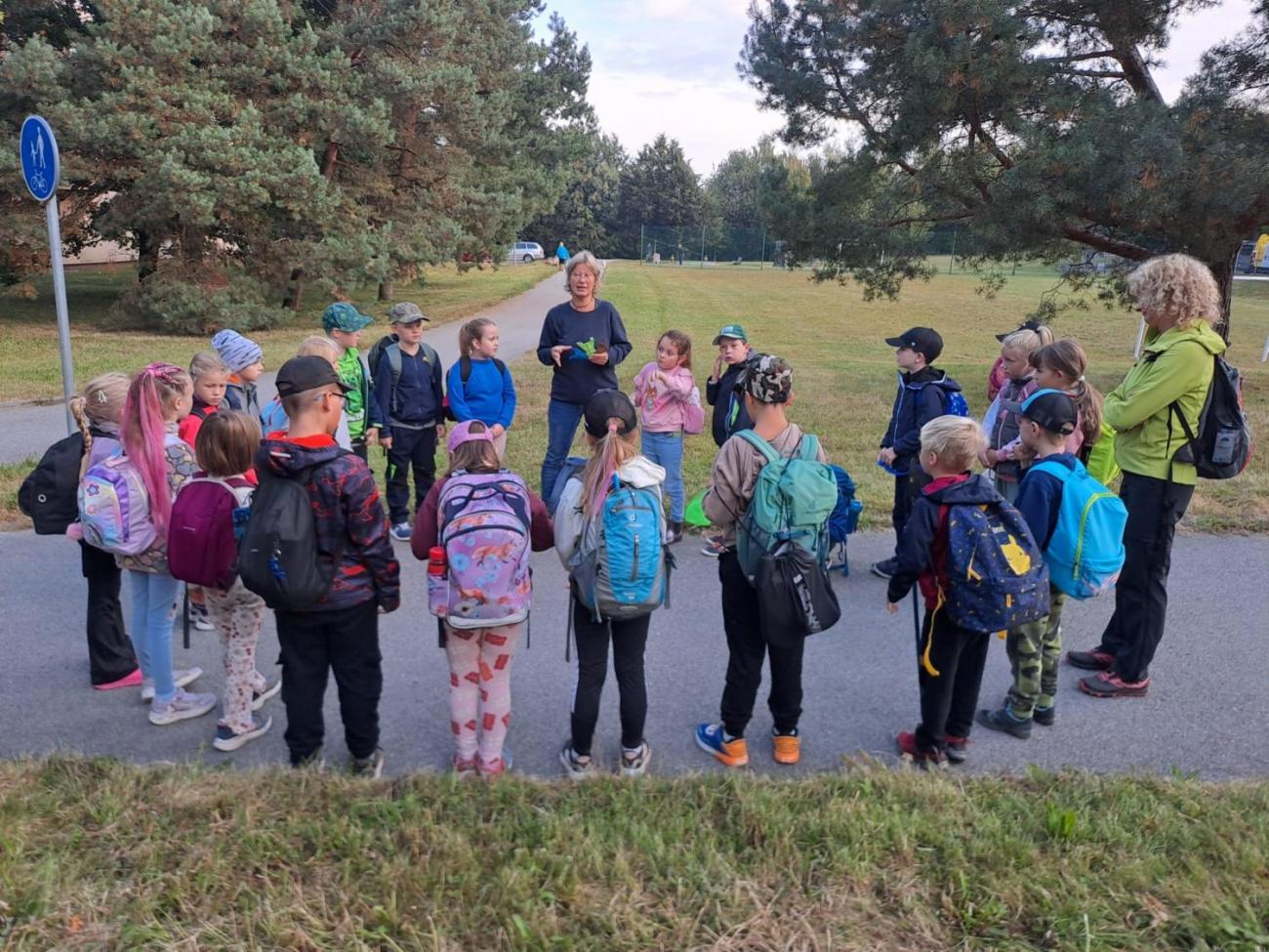 Modré žáby pod Šacberkem  2.C