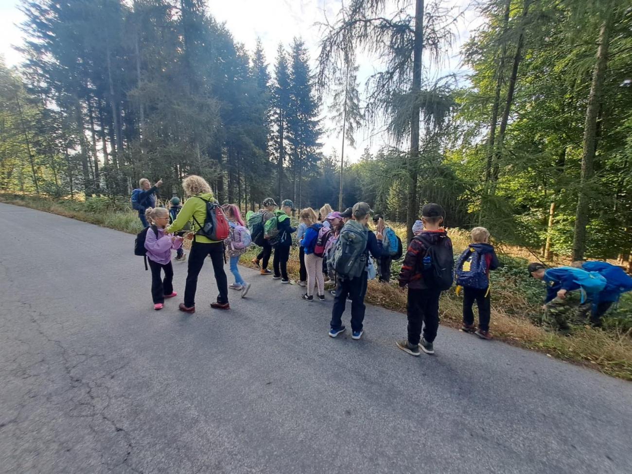 Modré žáby pod Šacberkem  2.C