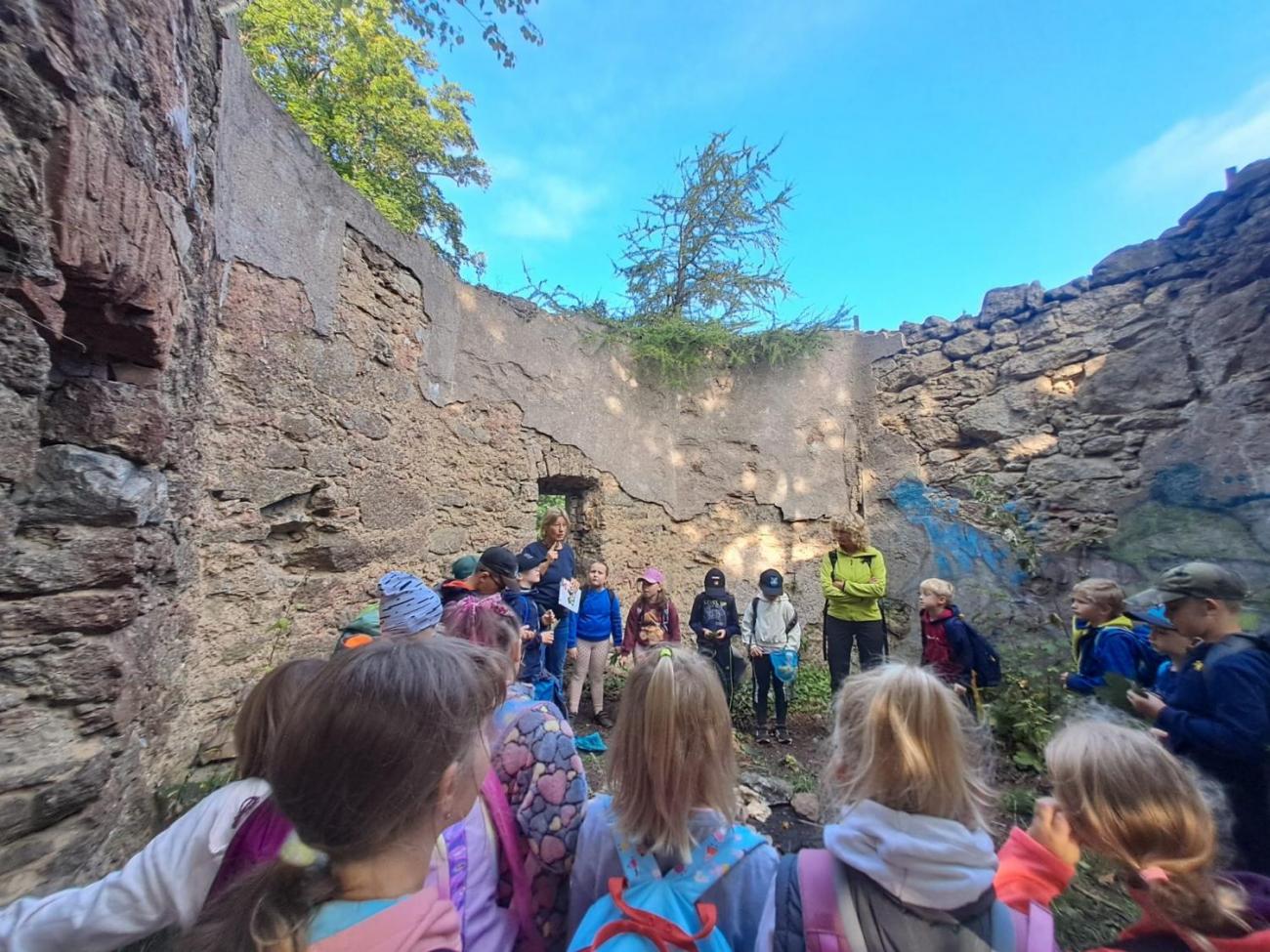 Modré žáby pod Šacberkem  2.C