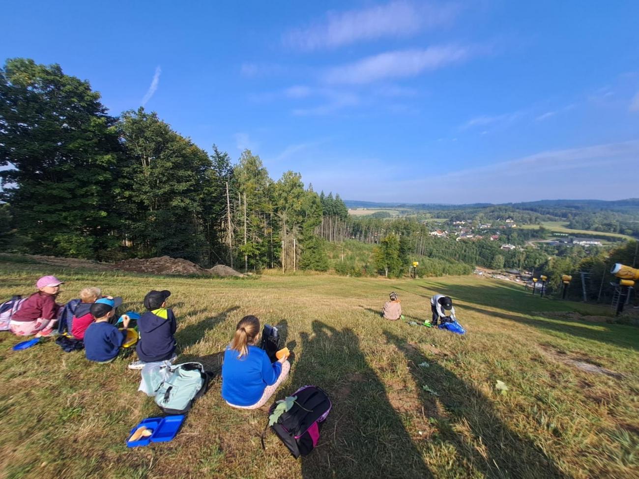 Modré žáby pod Šacberkem  2.C